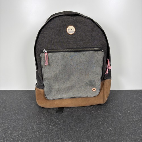 Roxy backpack grey - tan, base